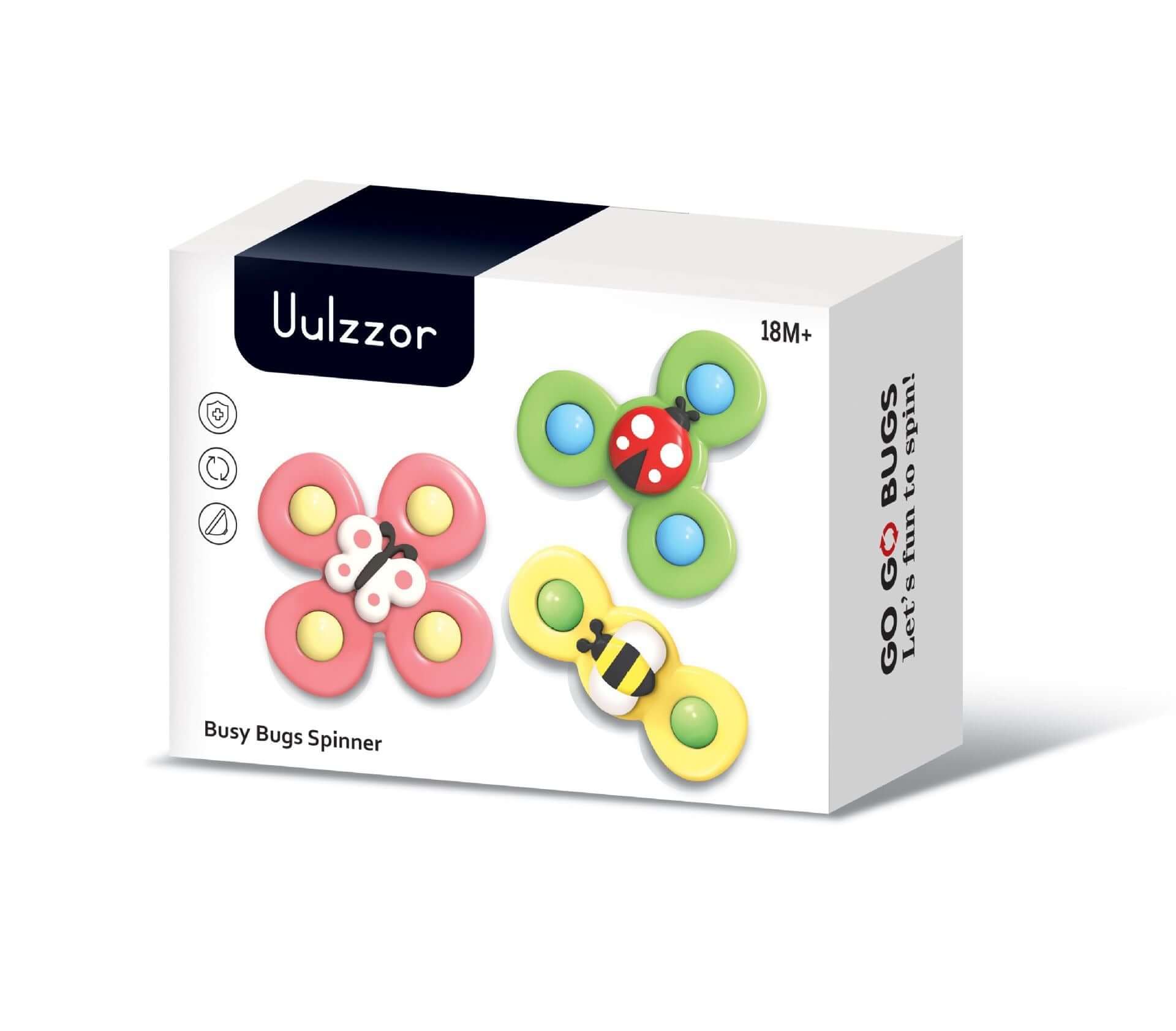 Suction Cup Spinner Toys Toddlers - Premium  from eprolo - Just £9.95! Shop now at Hey! Little One