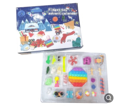 Christmas Fidget Toys Advent Calendar - Premium  from eprolo - Just £16.95! Shop now at Hey! Little One