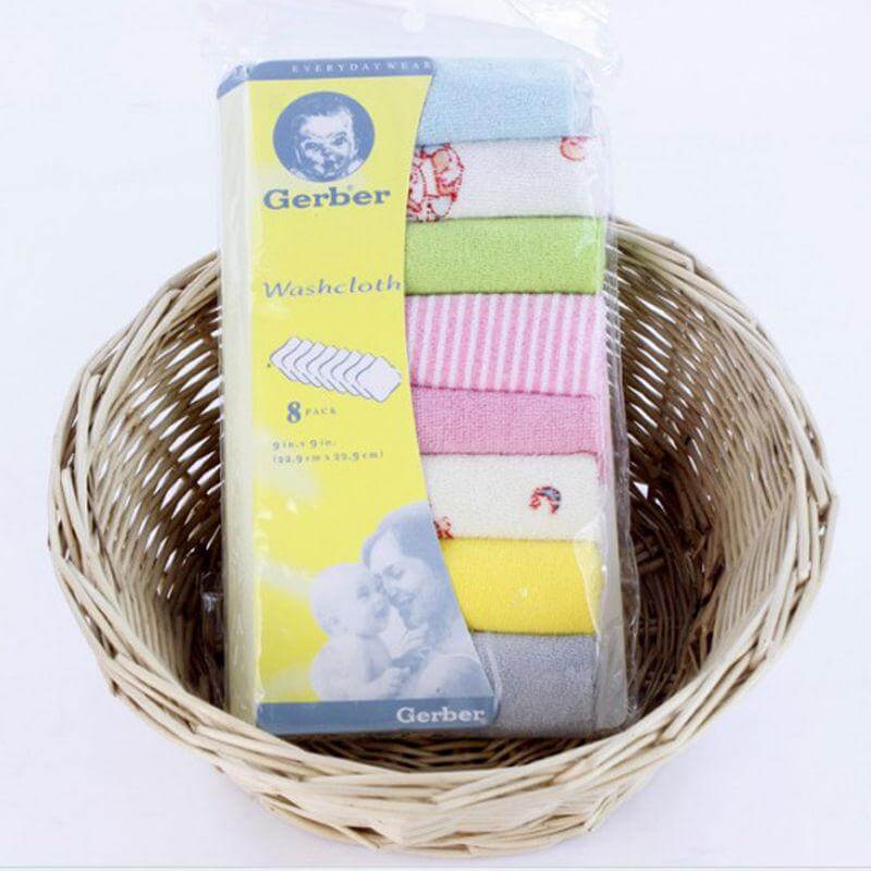 Baby Bathtime Washcloths - Premium  from eprolo - Just £6.95! Shop now at Hey! Little One