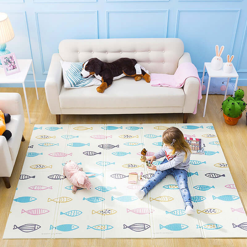 Baby Folding Crawling Mat - Premium  from Hey! Little One - Just £59.99! Shop now at Hey! Little One