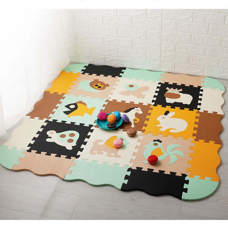 Foam Floor Mat Baby Crawling Stitching Mat - Premium  from Hey! Little One - Just £19.99! Shop now at Hey! Little One