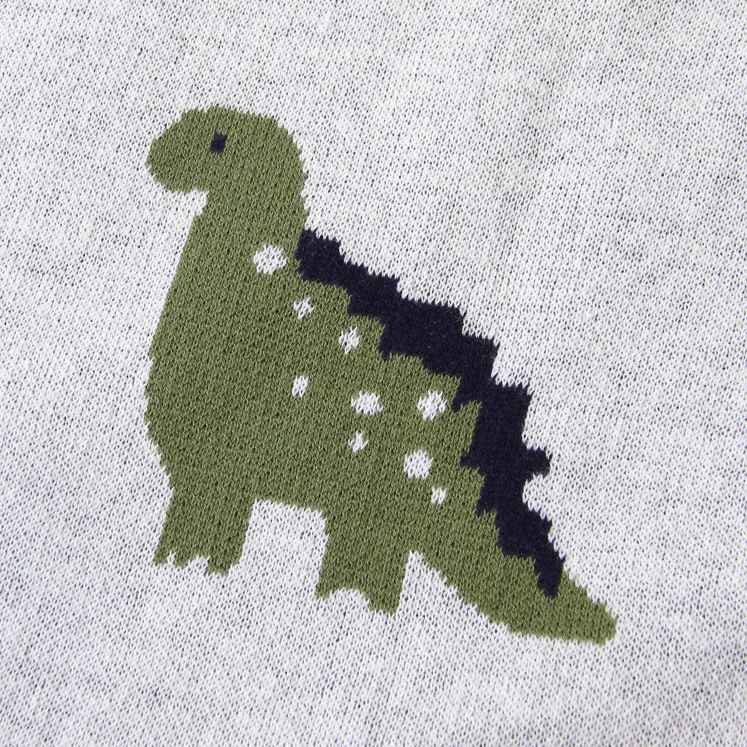 Baby Dinosaur Knitted Blanket