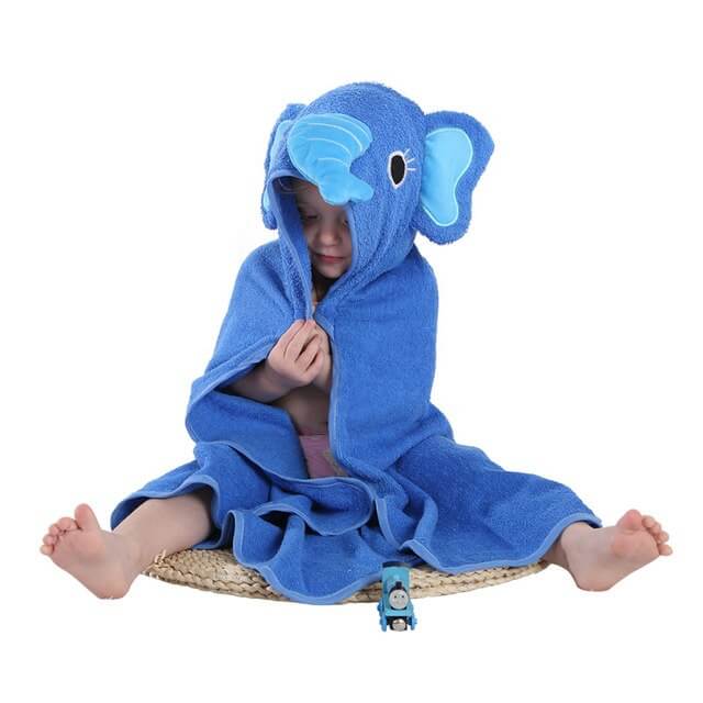 Kids Animal Hooded Bath Towel - Premium  from eprolo - Just £15.50! Shop now at Hey! Little One