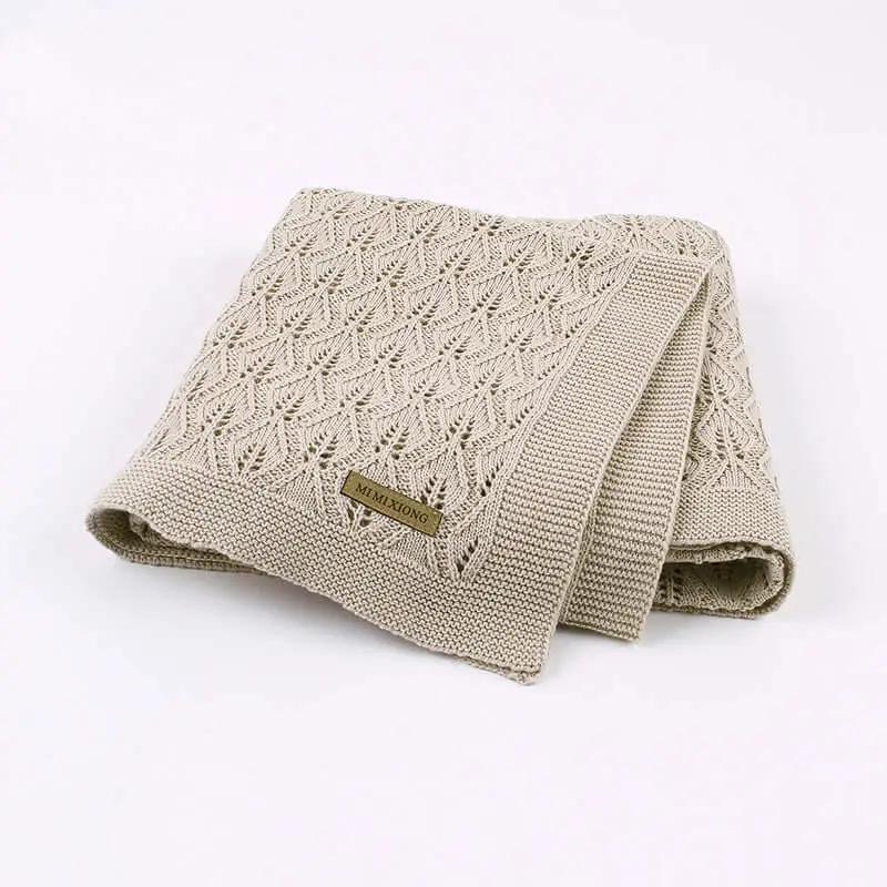 Baby Blanket Knitted Blanket - Premium  from Hey! Little One - Just £16.95! Shop now at Hey! Little One