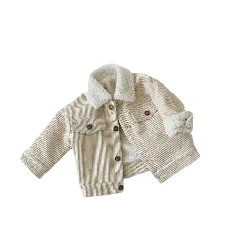Kids' Fleece Lined Cord Jacket