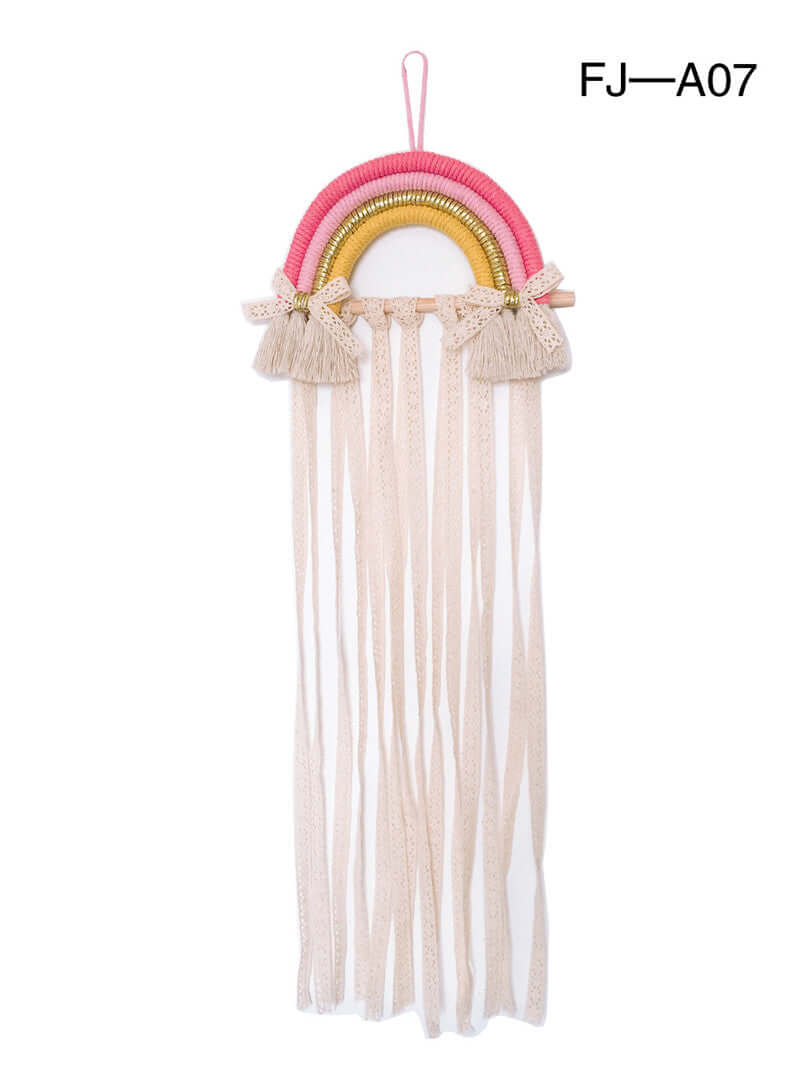 Baby and Child Wall Hanging Rainbow Decor Hair Clip Storage - Premium Baby decor from eprolo - Just £19.95! Shop now at Hey! Little One