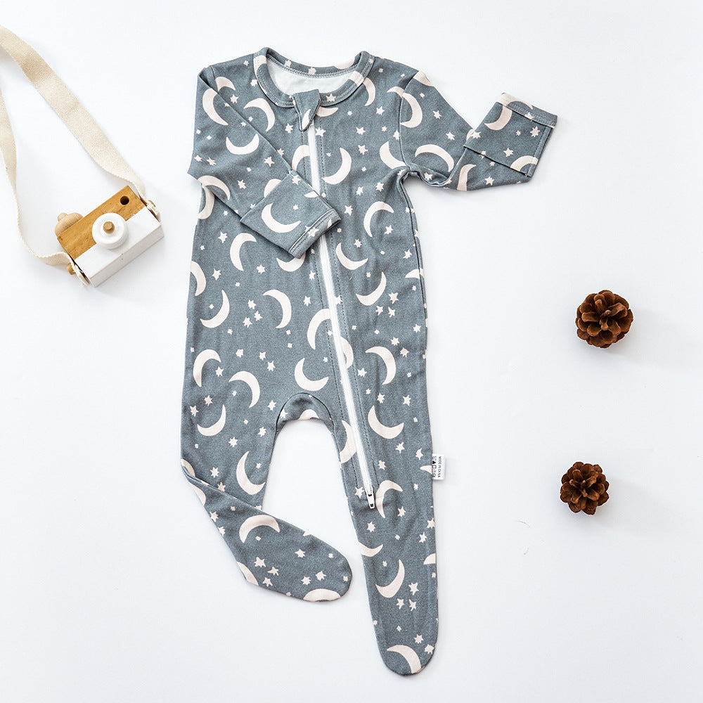 Baby Bamboo Cotton Sleep-Suit Rompers