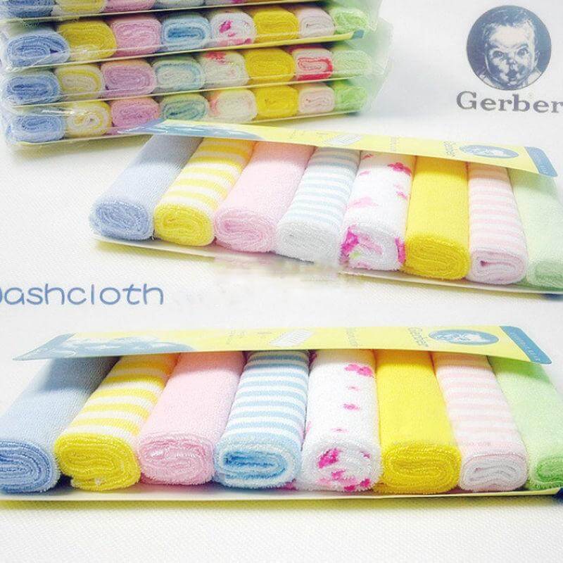 Baby Bathtime Washcloths - Premium  from eprolo - Just £6.95! Shop now at Hey! Little One