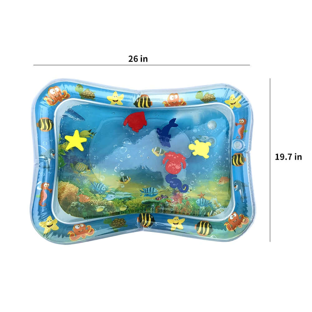 Baby Inflatable Water Play Mat - Tummy Time - Premium  from eprolo - Just £8.99! Shop now at Hey! Little One