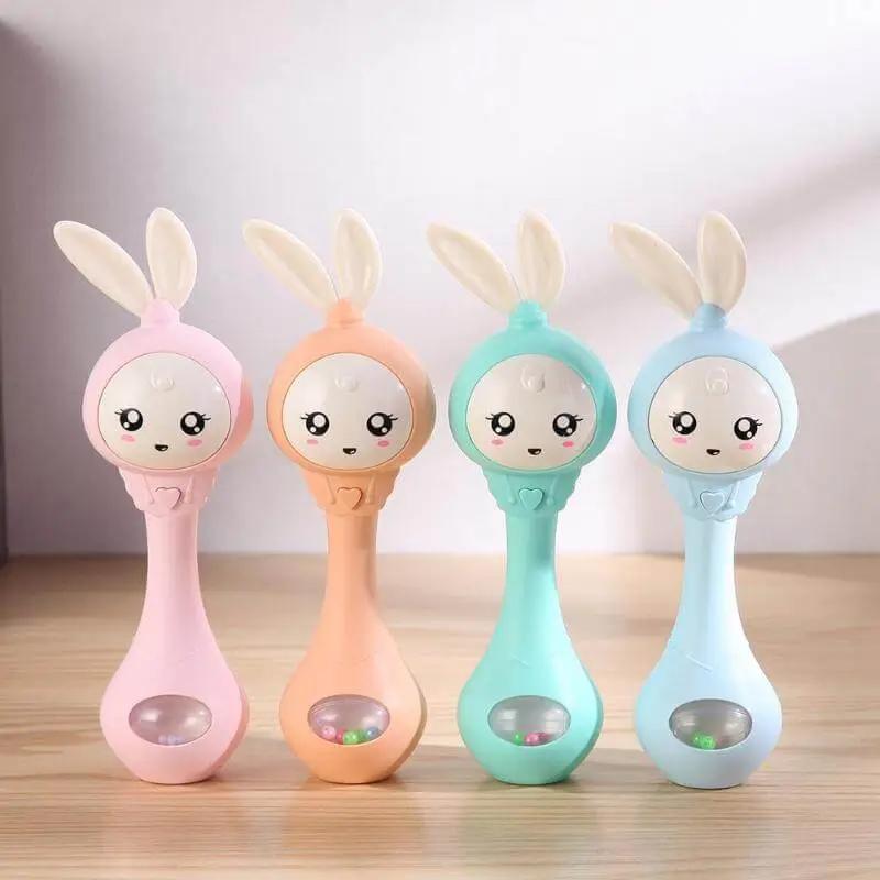 Musical Flashing Baby Rattles 0-12M - Premium  from eprolo - Just £5.99! Shop now at Hey! Little One