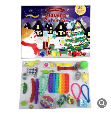 Christmas Fidget Toys Advent Calendar - Premium  from eprolo - Just £16.95! Shop now at Hey! Little One