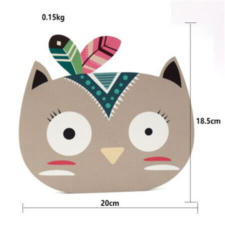 Wooden Animal Room Decoration Wall Mount - Premium  from eprolo - Just £7.95! Shop now at Hey! Little One