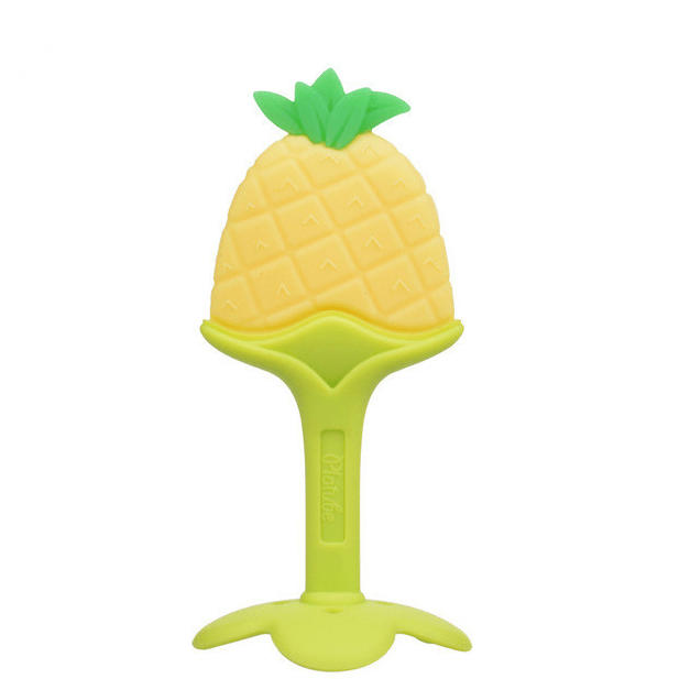 Baby Colorful Silicone Fruit Teether - Premium  from eprolo - Just £9.40! Shop now at Hey! Little One