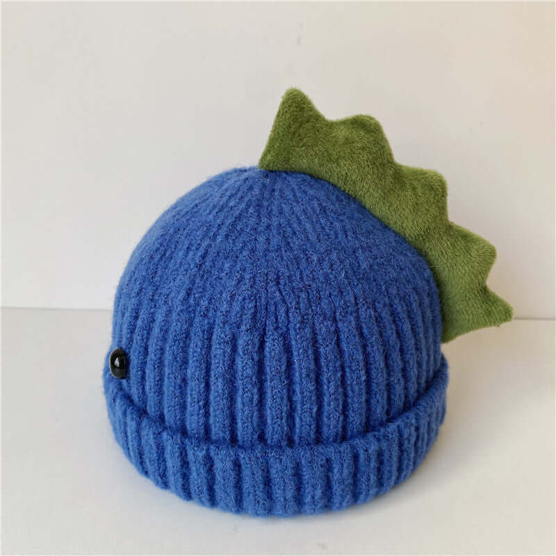 Baby Knitted Dinosaur Hat - Premium  from Hey! Little One - Just £10.50! Shop now at Hey! Little One