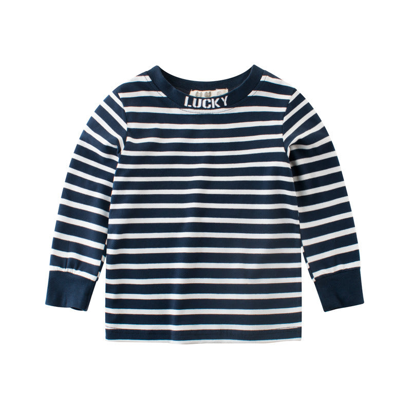 Child/Toddler Striped Long Sleeve Shirt