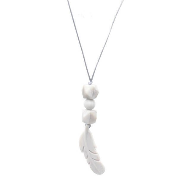 Silicone Beads Teething Necklace for Mum and Baby - Premium  from eprolo - Just £9.99! Shop now at Hey! Little One