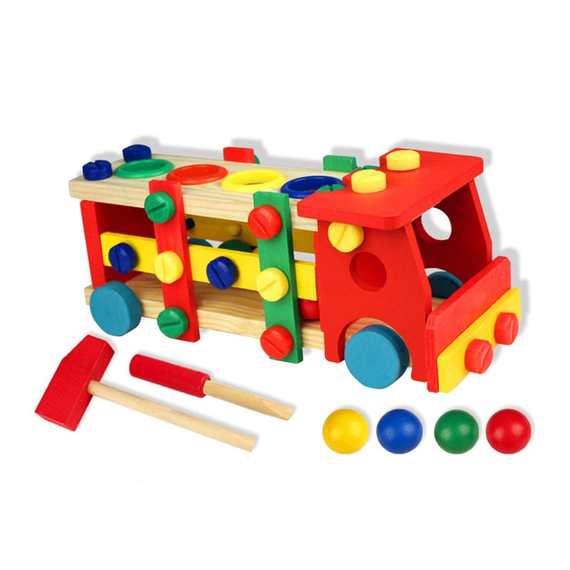 Wooden Assembling Chair Montessori Toy