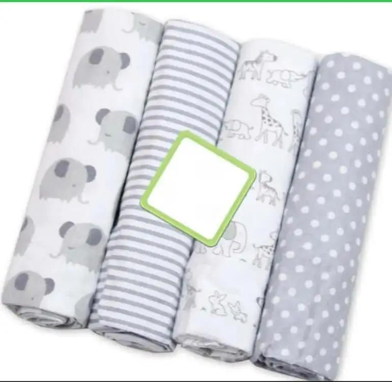 4 pack Baby Muslin Cloths 100% Cotton - Premium  from eprolo - Just £8.95! Shop now at Hey! Little One