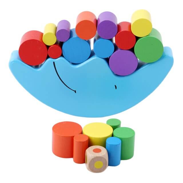 Moon Balancing Frame Baby Early Learning Toy - Premium  from eprolo - Just £15.95! Shop now at Hey! Little One