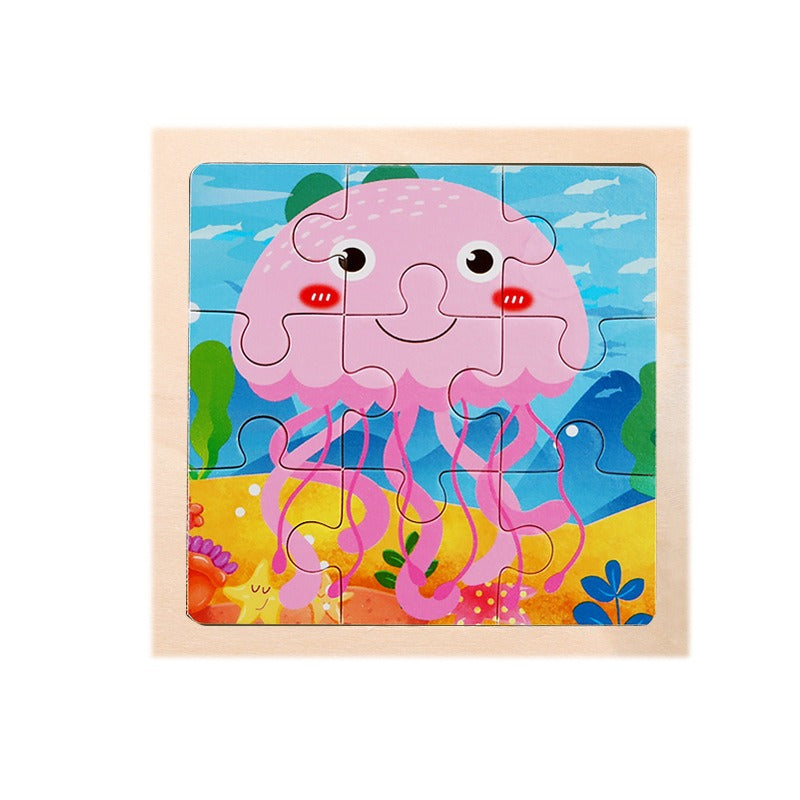 Wooden Children's Jigsaw Puzzle Toys