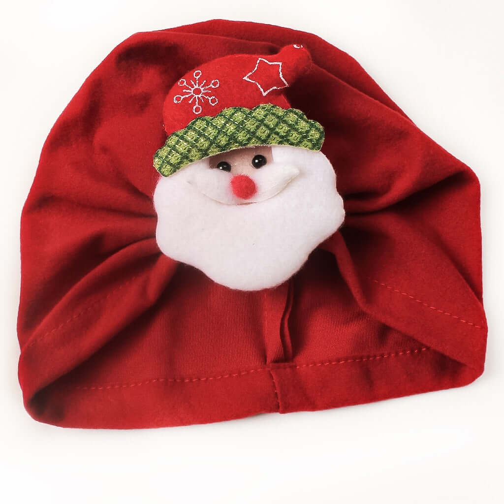 Hat Newborn Christmas Santa Hat Headdress Cozy Hat Infant Head Accessories New Year Holiday Party Hat Props - Premium  from eprolo - Just £10.04! Shop now at Hey! Little One