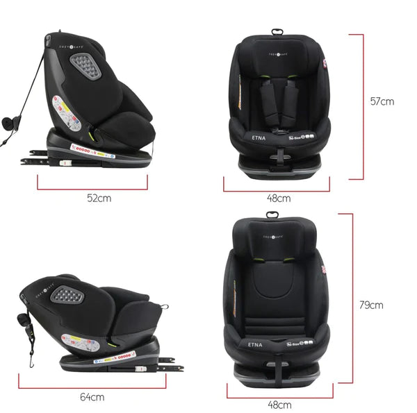 Cozy N Safe Etna i-Size 360° Rotation Car Seat for newborns and children