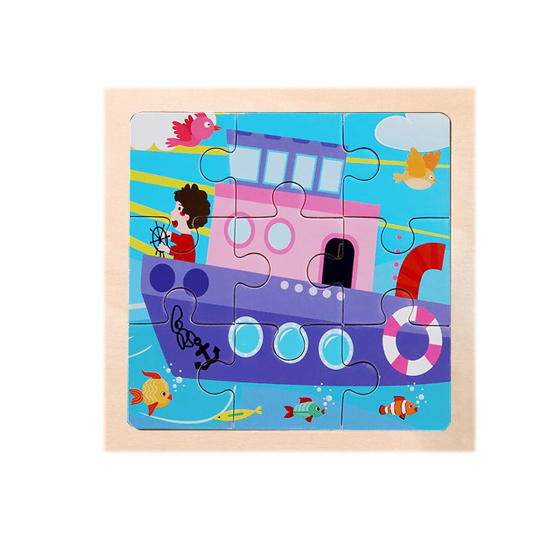 Wooden Children's Jigsaw Puzzle Toys