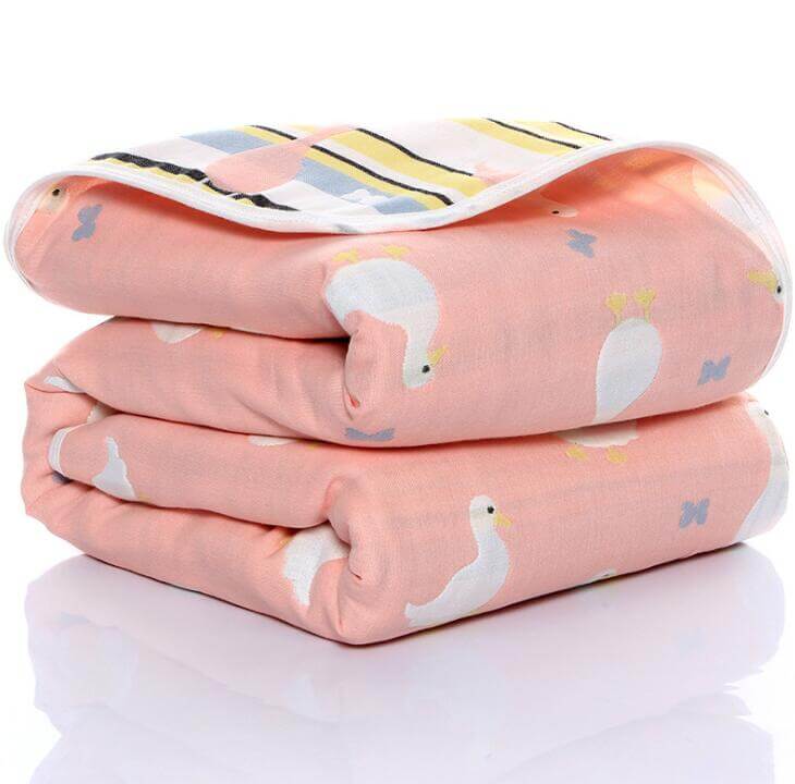 Cotton Baby Blanket Bed Cover - Premium  from eprolo - Just £9.95! Shop now at Hey! Little One