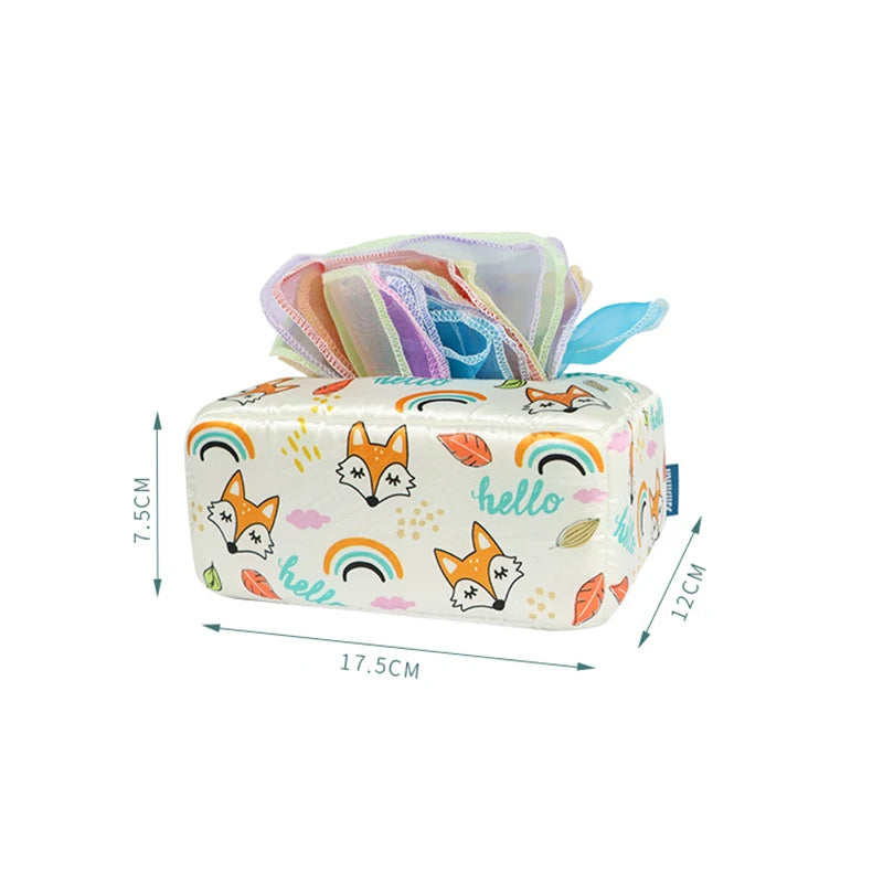 Baby Tissue Box Toys Montessori