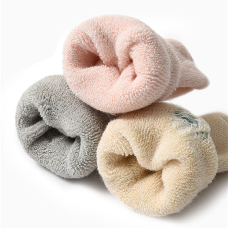 Baby Thickened Fleece Socks