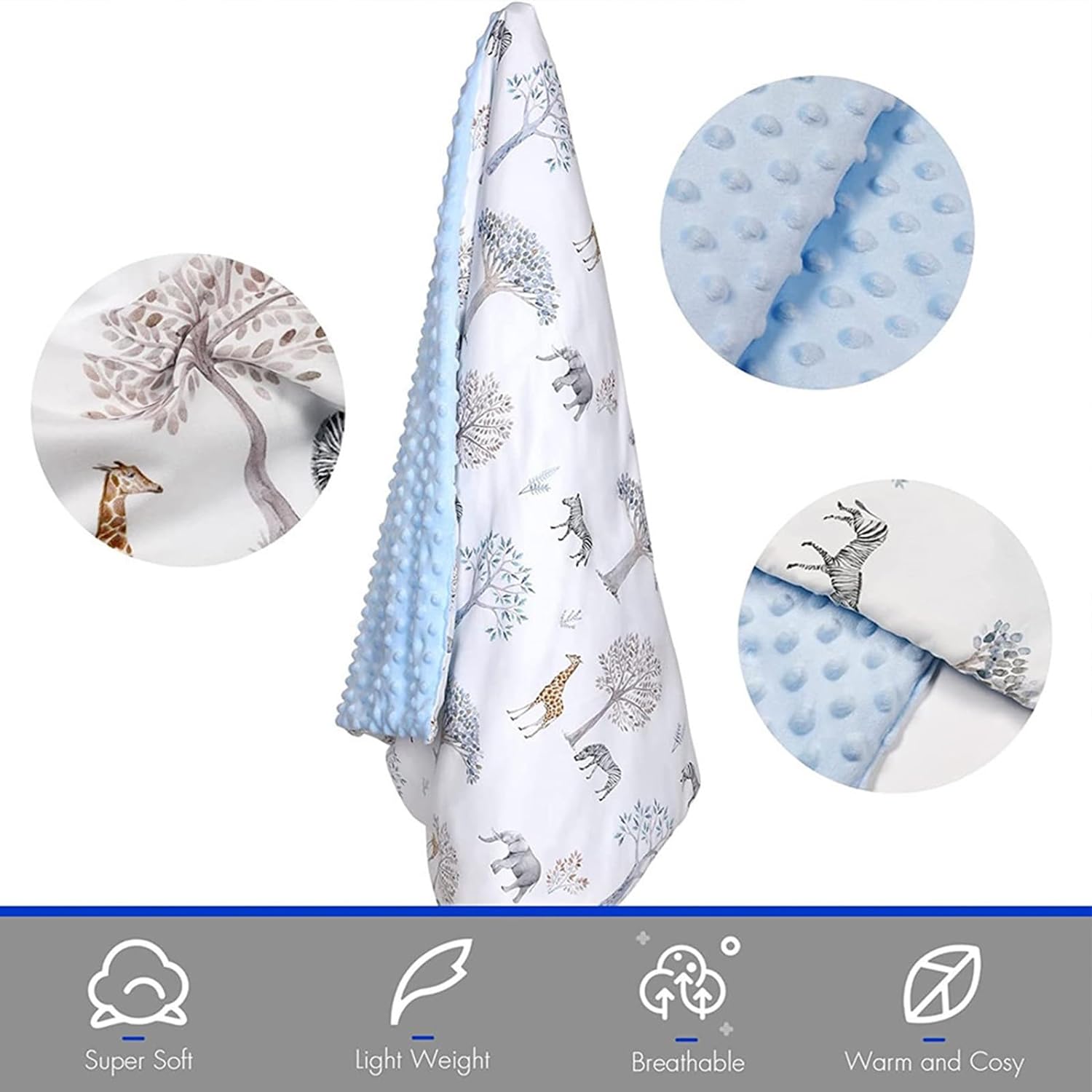 Newborn Soft Winter Baby Blanket