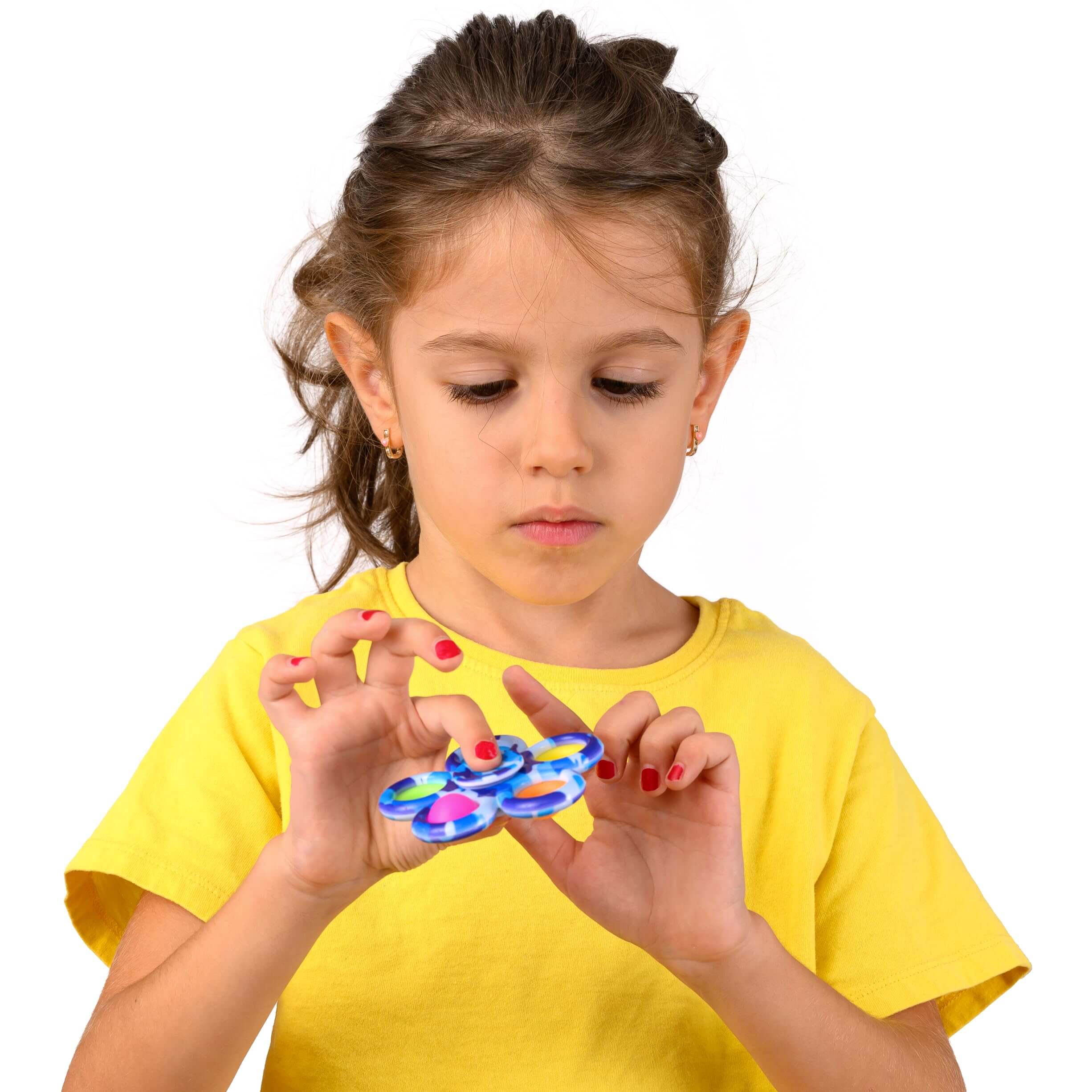 Fidget Spinner Dimple Popper Sensory Toy - Premium  from Hey! Little One - Just £8.95! Shop now at Hey! Little One